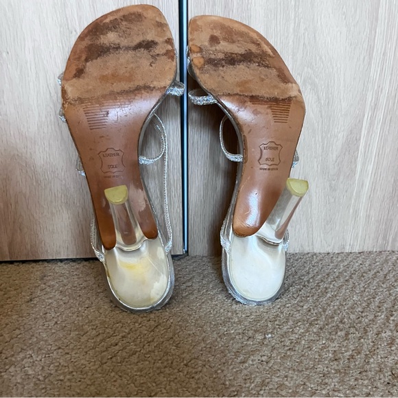 Stuart Weitzman Cinderella Heel - Women | Color: Silver | Size: 11 - Picture 5 of 5